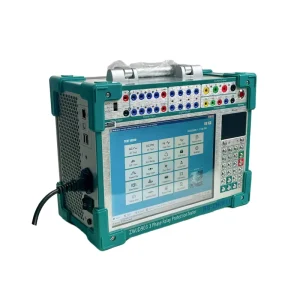 ZWJD903 Electronic High Accuracy 3 4 Phase Relay Protection Tester 10.4″ TFT LCD Display 8 Channel Switch Input Terminals
