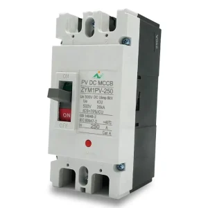 ZYM1PV DC Molded Case Circuit Breaker 250-1000V 100-800A 1-4P MCCB for Solar PV System Industrial Protection