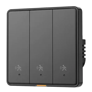 Zigbee Wall Key Radar Intelligent Switch Single Zero Fire Remote Control Graffiti Timing Human Presence Sensor App Control ABS