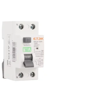 a Type RCCB Electromechanic Residual Current Circuit Breaker Device RCD Leakage Protection 2P(1P+N) 16-100A 30mA EKL6
