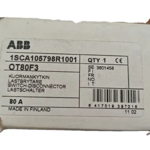 hot New Ot80f3 80a Disconnect Switch for Plc