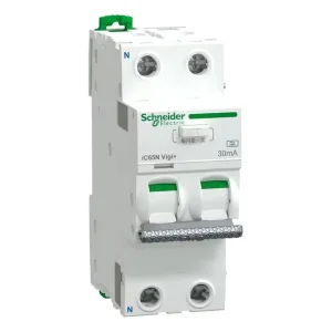 iC65N Vigi+ 2P C32A 30mA A ELE Pro RCBO Combined MCB+RCD for Household Distribution Box Overload Earth Leakage Protection