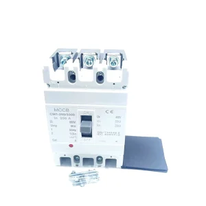 moulded case Circuit breaker MCCB CM1 3P 250A have a stock reliable quality easy to operate OEM ODM acceptable