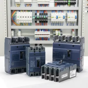 schneider Mccb Circuit Breaker EasyPact EZC/EZD MCCB 16A 63A 100A 250A 400A 630A 3P 4P Thermal Magnetic 25KA