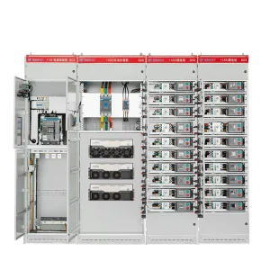 solution Low Voltage 3 Phase Distribution Cabinet with Surge Protector CE Certified Custom Metal for UK Use
